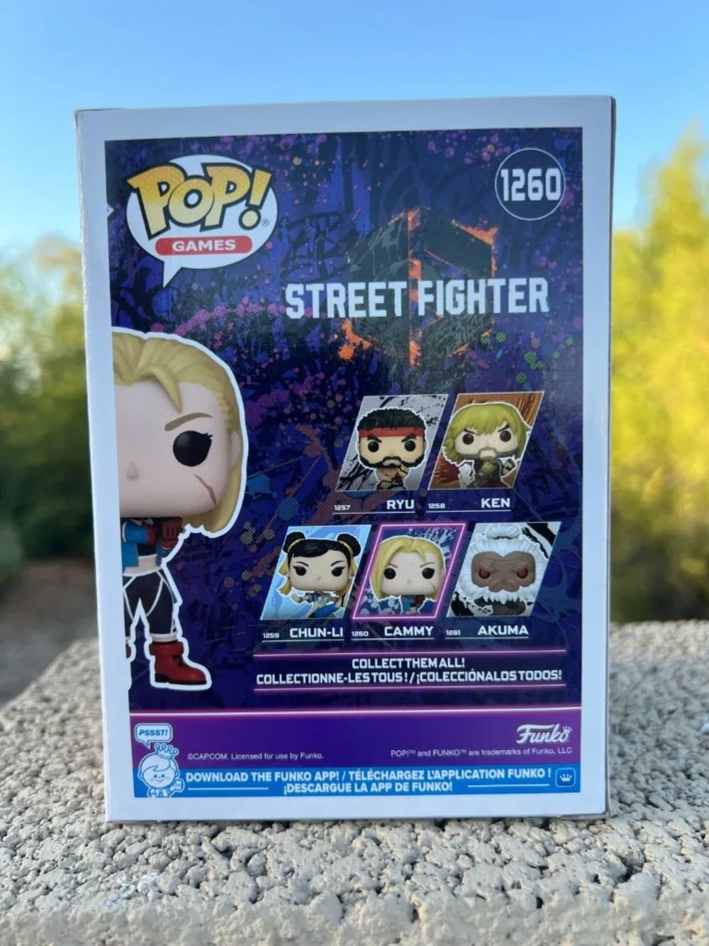 Funko Pop Games - Street Fighter - Cammy (#1260, NEW)